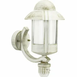 Luminaires Rustiques-Luminaires Albert Leuchten Applique extérieure Albert 1842 Or, Blanc, 1 lumière, Détecteur de mouvement