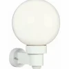 Luminaires Albert Leuchten Applique extérieure Albert 257 Blanc, 1 lumière, Détecteur de mouvement