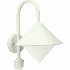 Luminaires Albert Leuchten Applique extérieure Albert 646 Blanc, 1 lumière, Détecteur de mouvement