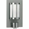Luminaires Albert Leuchten Applique extérieure Albert 6141 Acier inoxydable, 1 lumière, Détecteur de mouvement