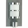 Luminaires Albert Leuchten Applique extérieure Albert 6144 Acier inoxydable, 1 lumière, Détecteur de mouvement