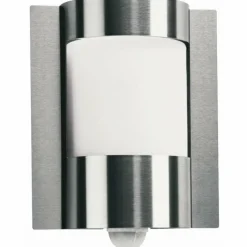 Luminaires Albert Leuchten Applique extérieure avec détecteur Albert Acier inoxydable, 1 lumière, Détecteur de mouvement