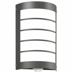 Luminaires CMD Applique extérieure CMD AQUA MARCO Anthracite, 1 lumière, Détecteur de mouvement