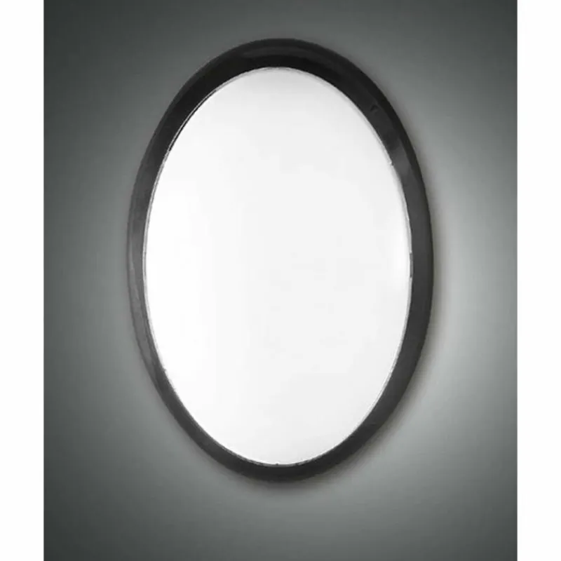 Luminaires Fabas Luce Applique extérieure Fabas Luce PRESTON LED Noir