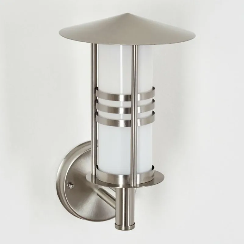 hofstein Applique extérieure Forli Acier inoxydable, 1 lumière