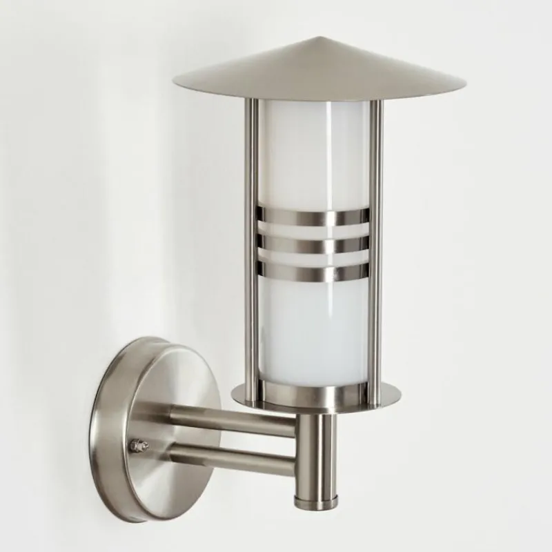 hofstein Applique extérieure Forli Acier inoxydable, 1 lumière