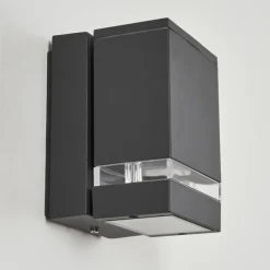 hofstein Applique extérieure Haines Anthracite, Noir, 1 lumière