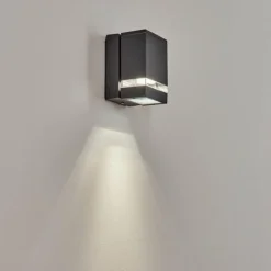 hofstein Applique extérieure Haines Anthracite, Noir, 1 lumière