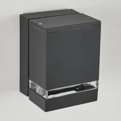 hofstein Applique extérieure Haines Anthracite, Noir, 1 lumière