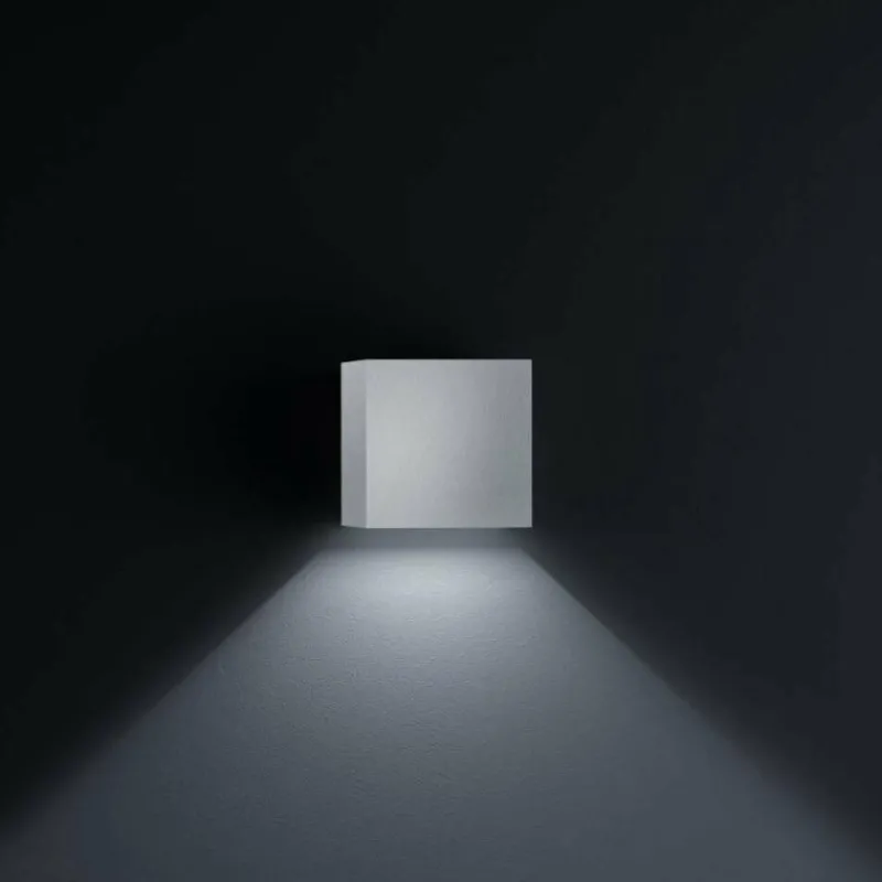 Luminaires Helestra Applique extérieure Helestra SIRI 44 Nickel mat, 2 lumières