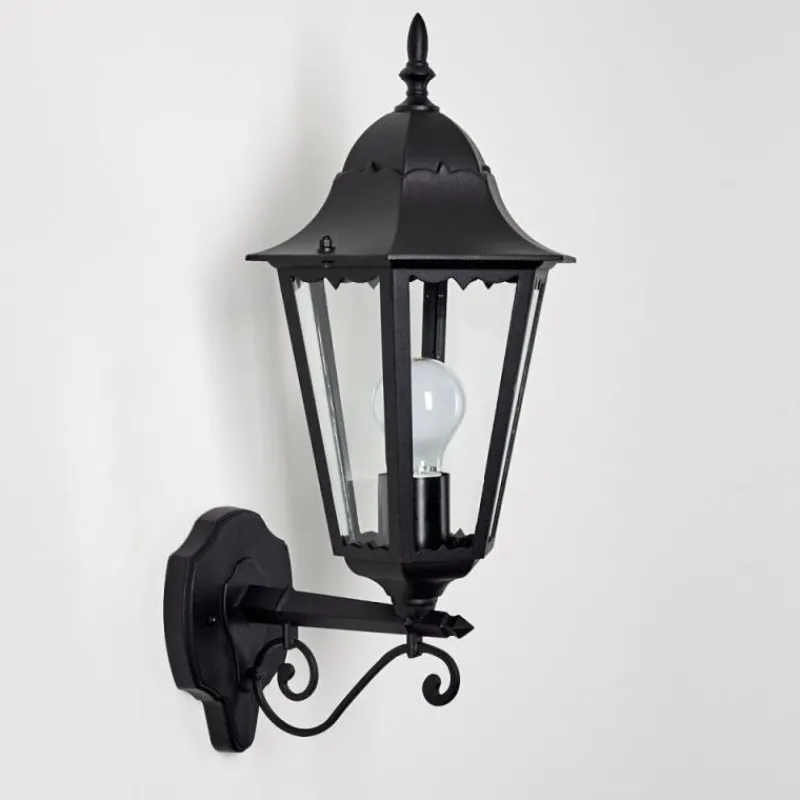 Luminaires Rustiques-hofstein Applique extérieure Hongkong Noir, 1 lumière