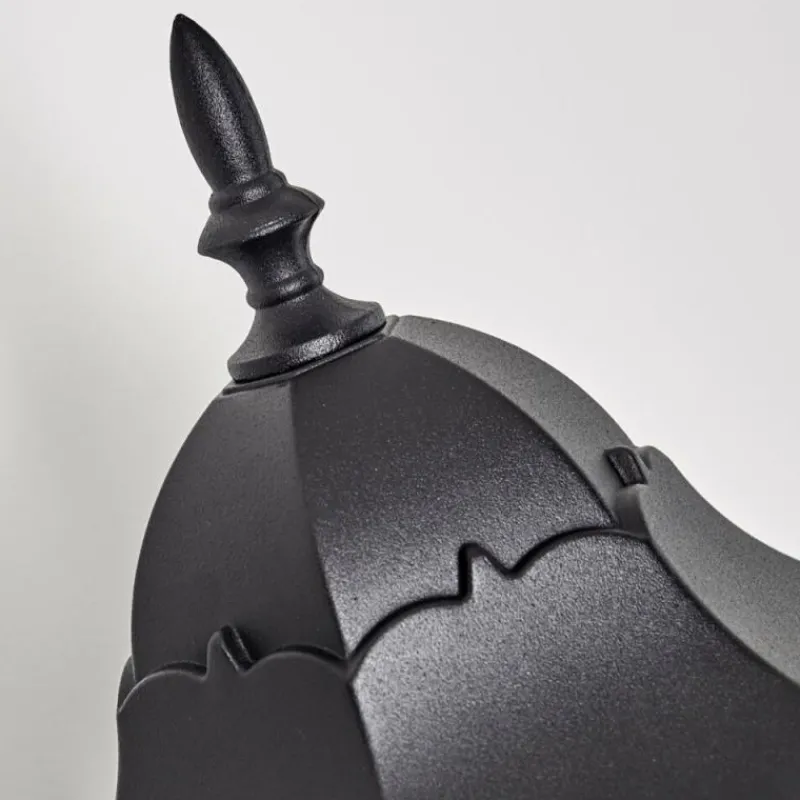 Luminaires Rustiques-hofstein Applique extérieure Hongkong Noir, 1 lumière