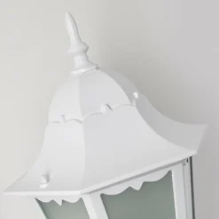 Luminaires Rustiques-hofstein Applique extérieure Hongkong Blanc, 1 lumière