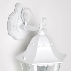 Luminaires Rustiques-hofstein Applique extérieure Hongkong Blanc, 1 lumière