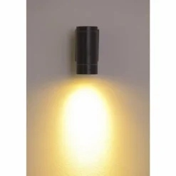 Luminaires Globo Lighting Applique extérieure LED Globo Noir, 1 lumière