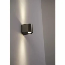 Luminaires Lutec Applique extérieure LED Lutec Acier brossé, 6 lumières