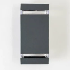 hofstein Applique extérieure Lutak LED Anthracite, 2 lumières