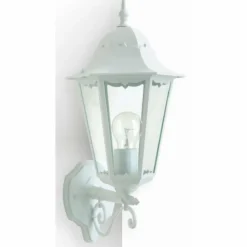 Luminaires Rustiques-hofstein Applique extérieure LUTEC BRISTOL Blanc, 1 lumière