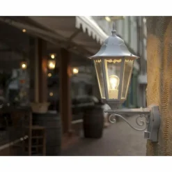 Luminaires Lutec Applique extérieure LUTEC BRISTOL Blanc, 1 lumière, Détecteur de mouvement