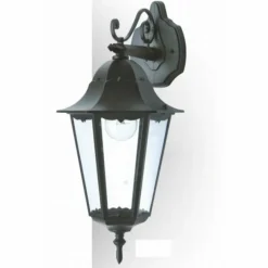 Luminaires Rustiques-hofstein Applique extérieure LUTEC BRISTOL Noir, 1 lumière