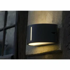 Luminaires Lutec Applique extérieure LUTEC BONN Anthracite, 1 lumière