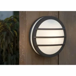 Luminaires Lutec Applique extérieure LUTEC SEINE Anthracite, 1 lumière