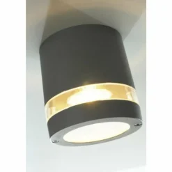 Luminaires Lutec Applique extérieure LUTEC FOCUS Anthracite, 1 lumière