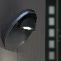 Luminaires Lutec Applique extérieure LUTEC EGGO LED Anthracite, 3 lumières