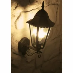 Luminaires Rustiques-hofstein Applique extérieure Massive Zagreb Brun, Rouille, 1 lumière