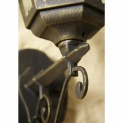 Luminaires Rustiques-hofstein Applique extérieure Massive Zagreb Brun, Rouille, 1 lumière