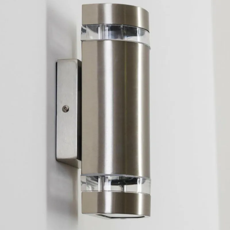 hofstein Applique extérieure Maturin Acier inoxydable, 2 lumières