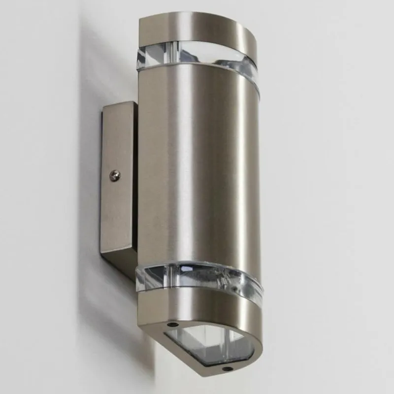 hofstein Applique extérieure Maturin Acier inoxydable, 2 lumières