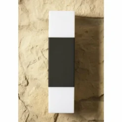 Luminaires Trio applique extérieure Trio HUDSON Noir, 2 lumières