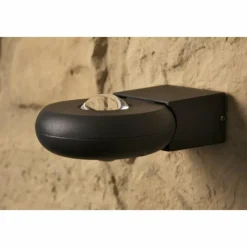 Luminaires Trio applique extérieure Trio TIGRIS LED Noir, 2 lumières