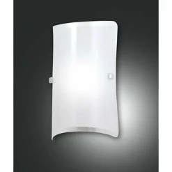 Luminaires Fabas Luce Applique Fabas Luce MILTON Chrome, 1 lumière