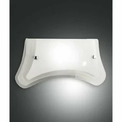 Luminaires Fabas Luce Applique Fabas Luce MILTON Chrome, 1 lumière