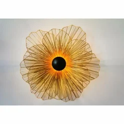 Lampes Dorées-Luminaires Holländer Applique Holländer Tremolo Brun, Or, Noir, 3 lumières