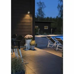 Luminaires Konstsmide Applique Konstsmide Trieste Noir, 1 lumière