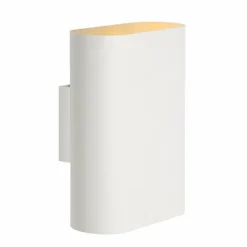 Luminaires Lucide Applique Lucide OVALIS Blanc, 2 lumières* Appliques
