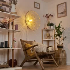 Luminaires Scandinaves-hofstein Applique murale Callide Noir, 1 lumière