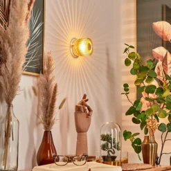 Luminaires Orientaux-hofstein Applique murale Cantoni Or, 1 lumière