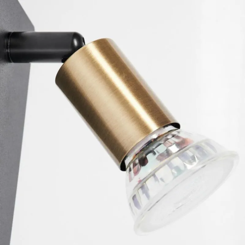 Lampes Dorées-hofstein Applique murale Castillo Noir, 1 lumière