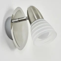 hofstein Applique murale Chapod Nickel mat, 1 lumière