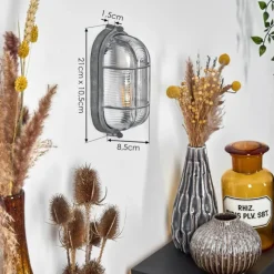 hofstein Applique murale Chaquire Gris, 1 lumière