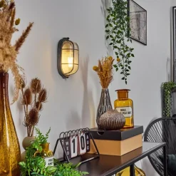 hofstein Applique murale Chaquire Gris, 1 lumière