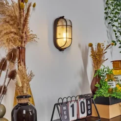 hofstein Applique murale Chaquire Brun, Rouille, 1 lumière