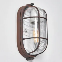 hofstein Applique murale Chaquire Brun, Rouille, 1 lumière