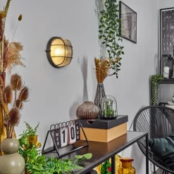 hofstein Applique murale Chaquire Gris, 1 lumière