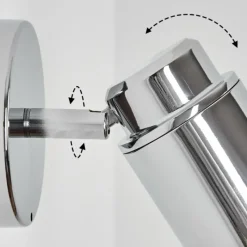 hofstein Applique murale Douarnenez Chrome, 1 lumière