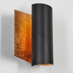 Lampes Dorées-hofstein Applique murale Fermentelos Noir, 1 lumière